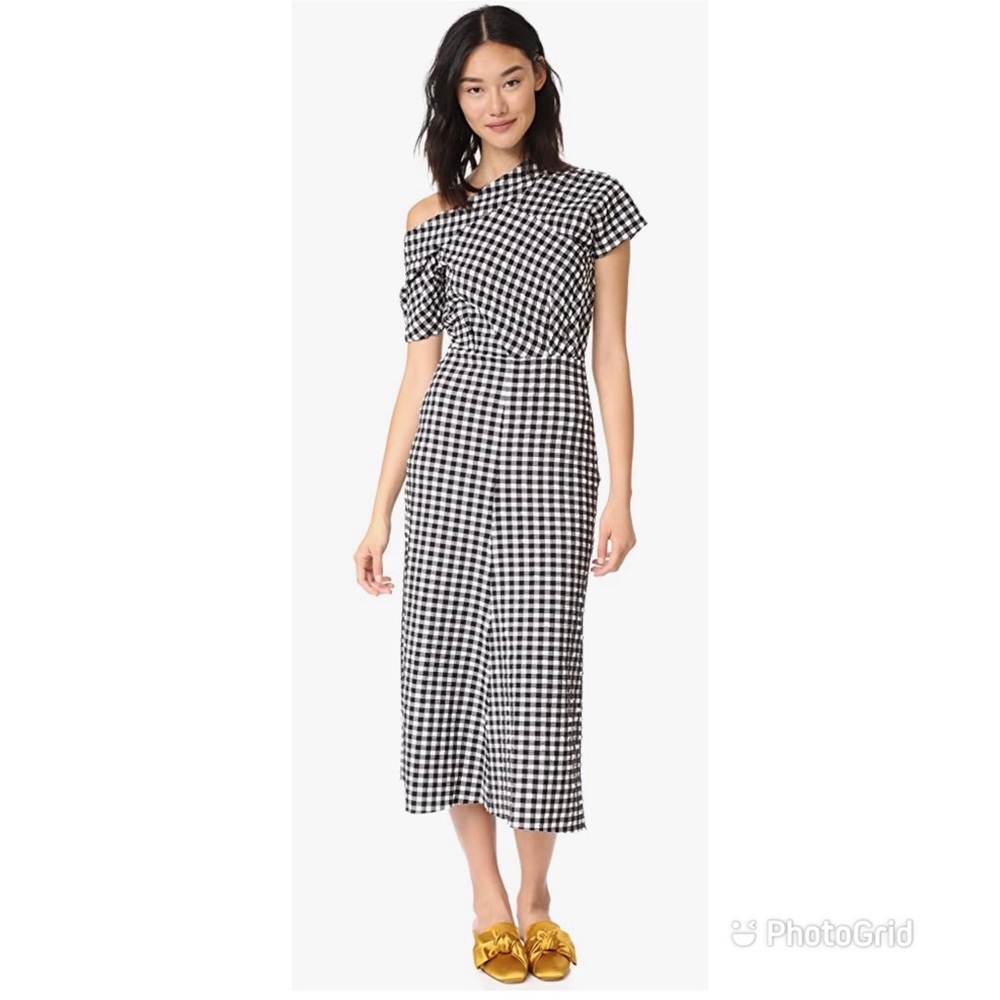 Rachel Comey Pout gingham midi dress